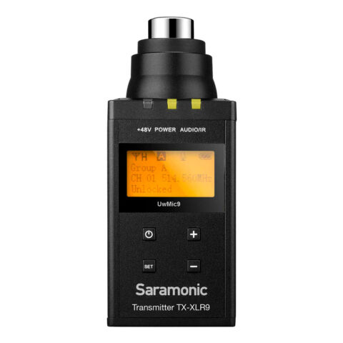Saramonic UwMic9 TX-XLR9 Transmisor de Tipo Plug-On Compacto XLR