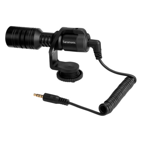 Saramonic Vmic Mini Micrófono de Cañón Ultracompacto para Montaje en Cámara