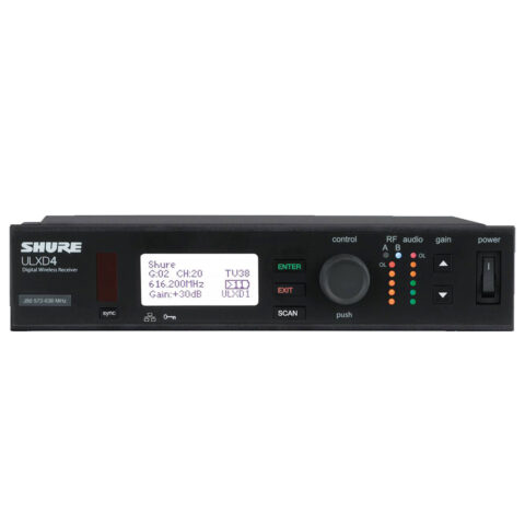 Shure ULXD4E Receptor Inalambrico Digital