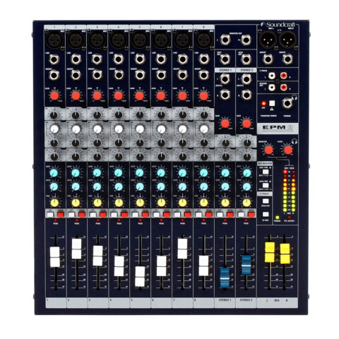 Soundcraft EPM8 - Mezclador Analogico de 10 Canales
