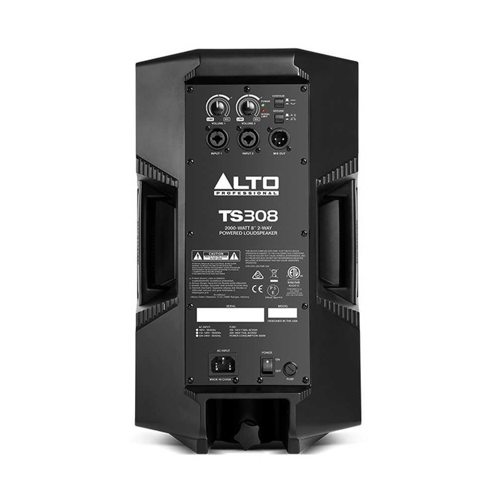Alto Professional TS308 Parlante Amplificado de 2 Vias 2000w - Imagen 2