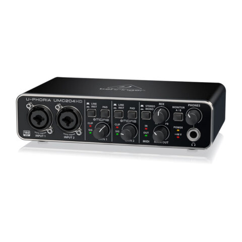 Behringer U-Phoria UMC204HD Interfaz de audio USB