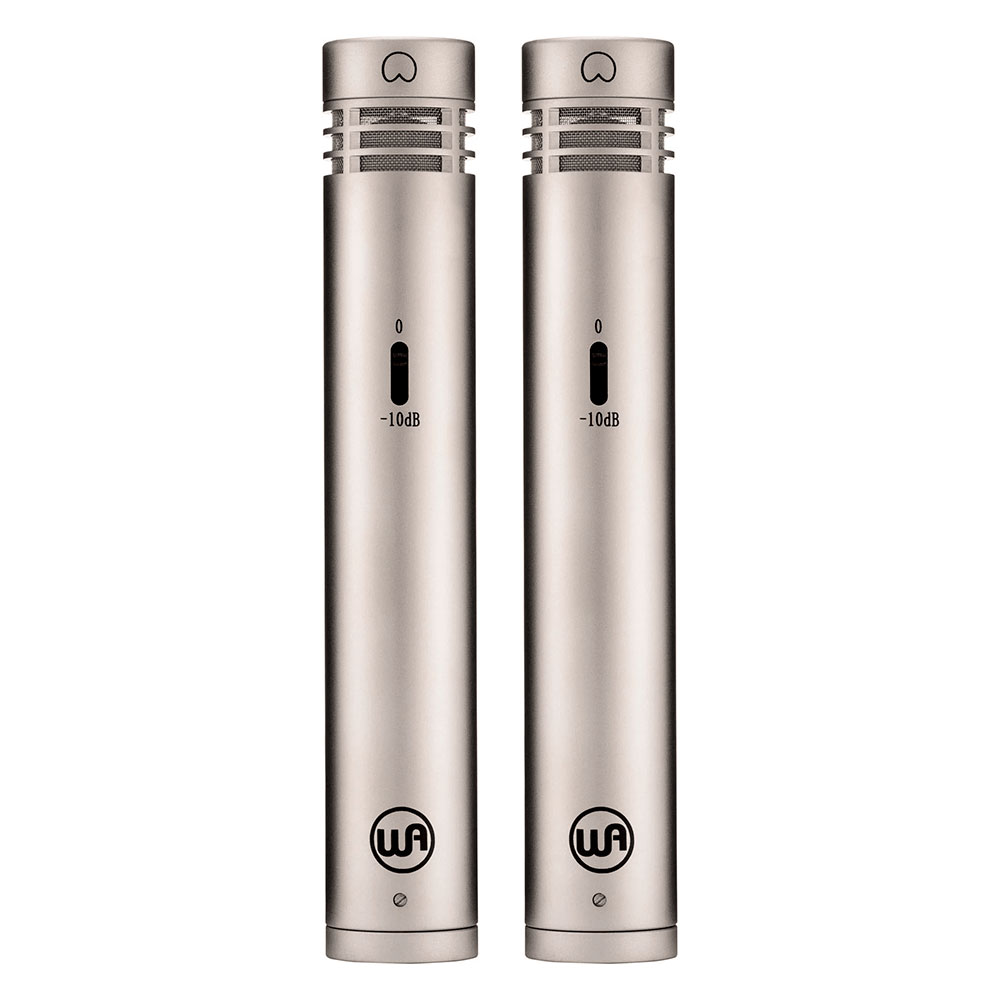 Warm Audio WA-84 Micrófono de Condensador - Par Estéreo (Níquel)
