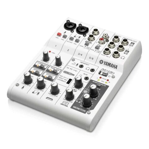 Yamaha AG06 Mezclador de 6 Canales e Interfaz de audio USB