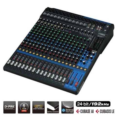Yamaha MG20XU Mezcladora Analoga 16 canales con USB y Efectos