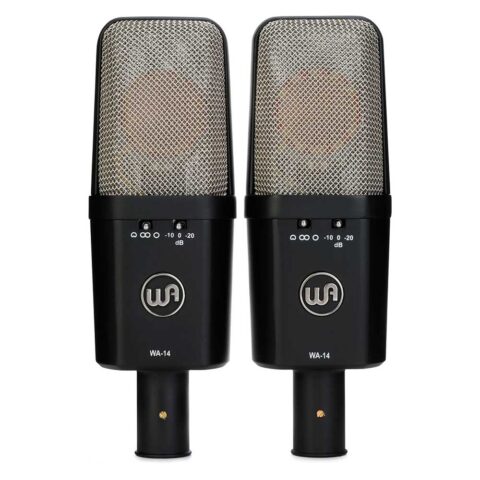 Warm Audio WA-14 Par de micrófonos de Condensador de Diafragma Grande